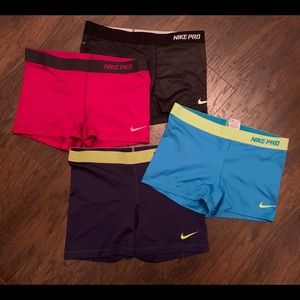 Nike pro shorts